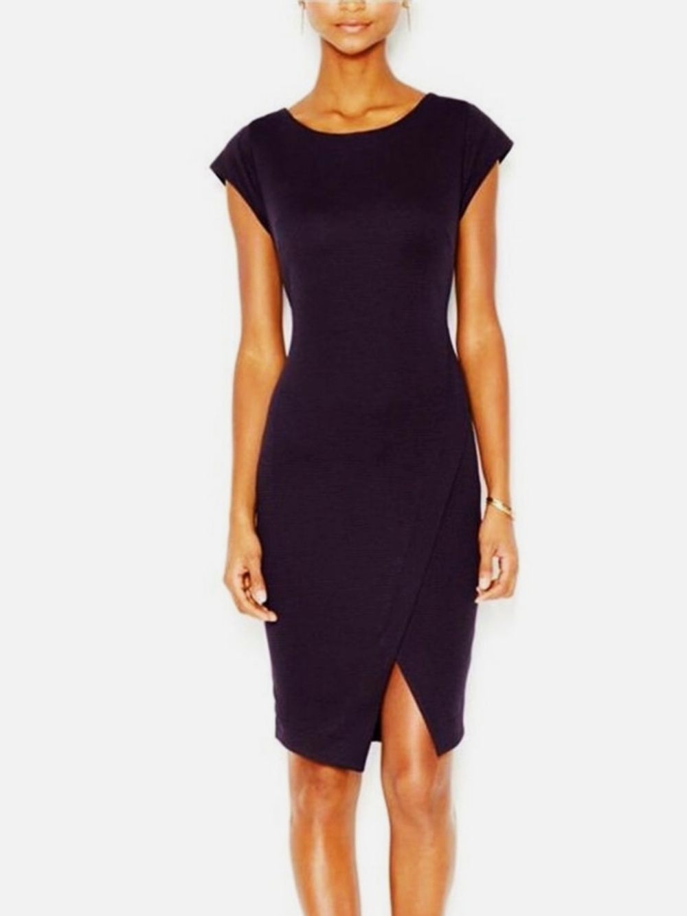 NWT Bar III Black Midi Dress